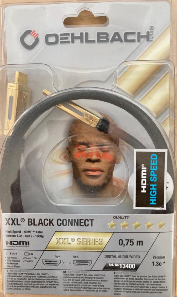 HDMI kabel, Audio, Tv en Foto, Ophalen, Zo goed als nieuw, Minder dan 2 meter, HDMI-kabel