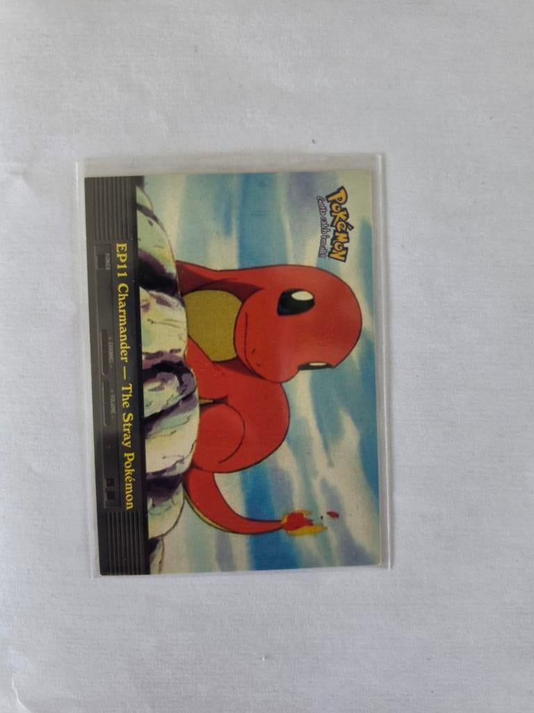 Pokémon Topps Charmander - The Stray Pokémon EP11, Ophalen of Verzenden, Zo goed als nieuw, Losse kaart