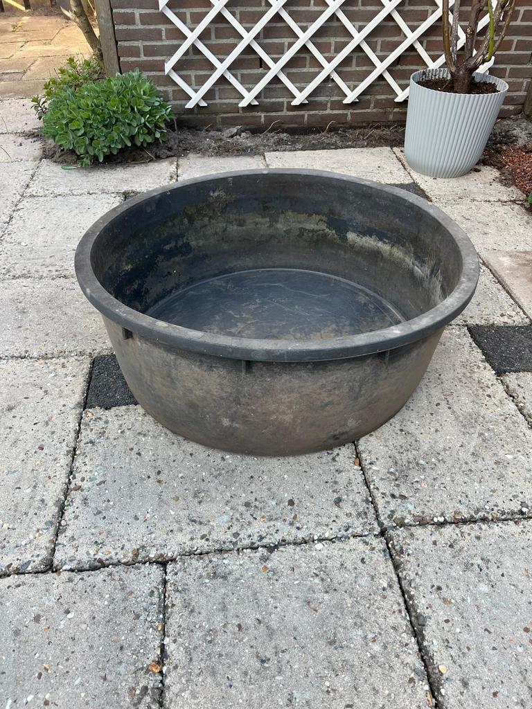 Kuip 150 liter, Tuin en Terras, Bloembakken en Plantenbakken, Ophalen, Zo goed als nieuw, Rond, Kunststof