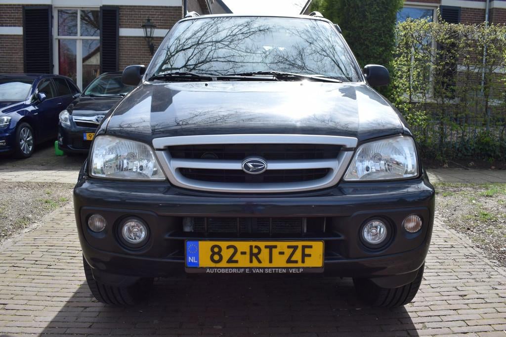 Daihatsu Terios 1.3 SXE. Trekhaak, Airco, Lichtmetalen velge, Auto's, Daihatsu, Elektrische ramen, 4 cilinders, 400 kg, Zwart