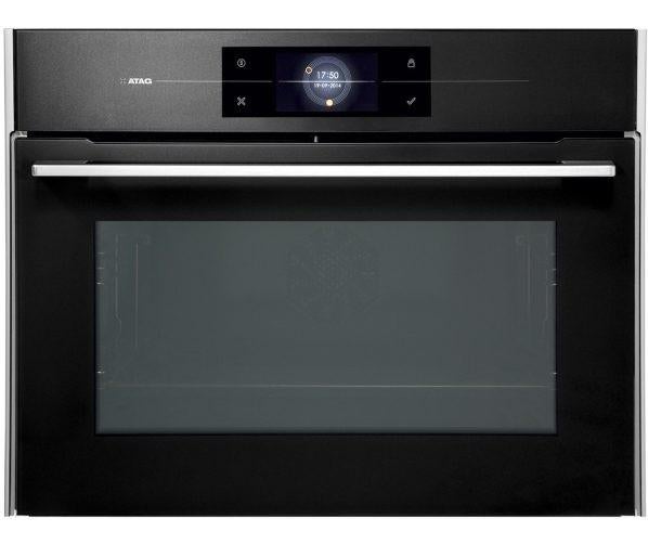 Atag ZX4574M - Compacte Bakoven - Pyrolyse - Magna - Zwart, Ophalen, Minder dan 45 cm, Hete lucht, Nieuw