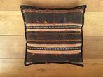 Origineel handgemaakt Kelim Kussen - Antiek Design, Ophalen of Verzenden, Gebruikt, Bruin, Vierkant