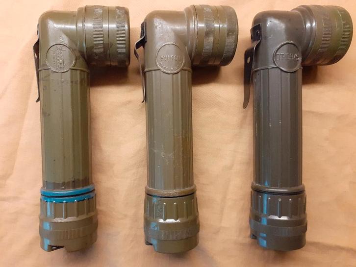 3 US Army flashlights Vietnamperiode, Verzamelen, Militaria | Algemeen, Landmacht, Overige typen, Amerika, Ophalen of Verzenden