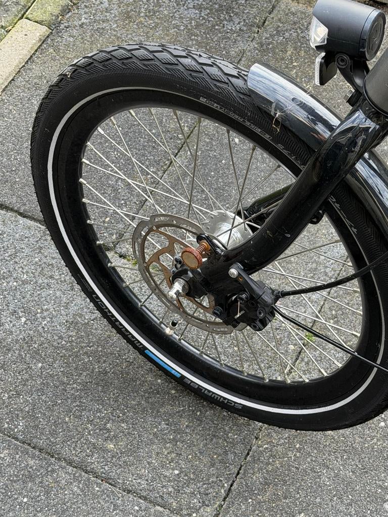 Elektrische vouwfiets Sparta D-wiz, Fietsen en Brommers, Fietsen | Vouwfietsen, 20 inch of meer, Gebruikt, Versnellingen, Totaal opvouwbaar