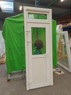 Kunststof Buitendeur  b88 x h245 cm -2069-, Doe-het-zelf en Verbouw, Deuren en Horren, Niet ingevuld, Kunststof, Gebruikt, 80 tot 100 cm