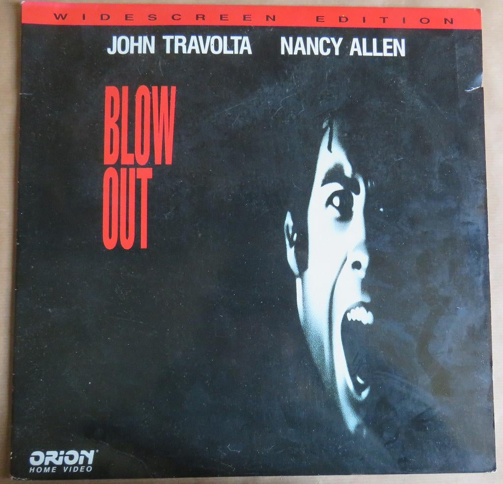 Blow Out laserdisc, Cd's en Dvd's, Vanaf 16 jaar, Ophalen of Verzenden, Gebruikt, Actiethriller