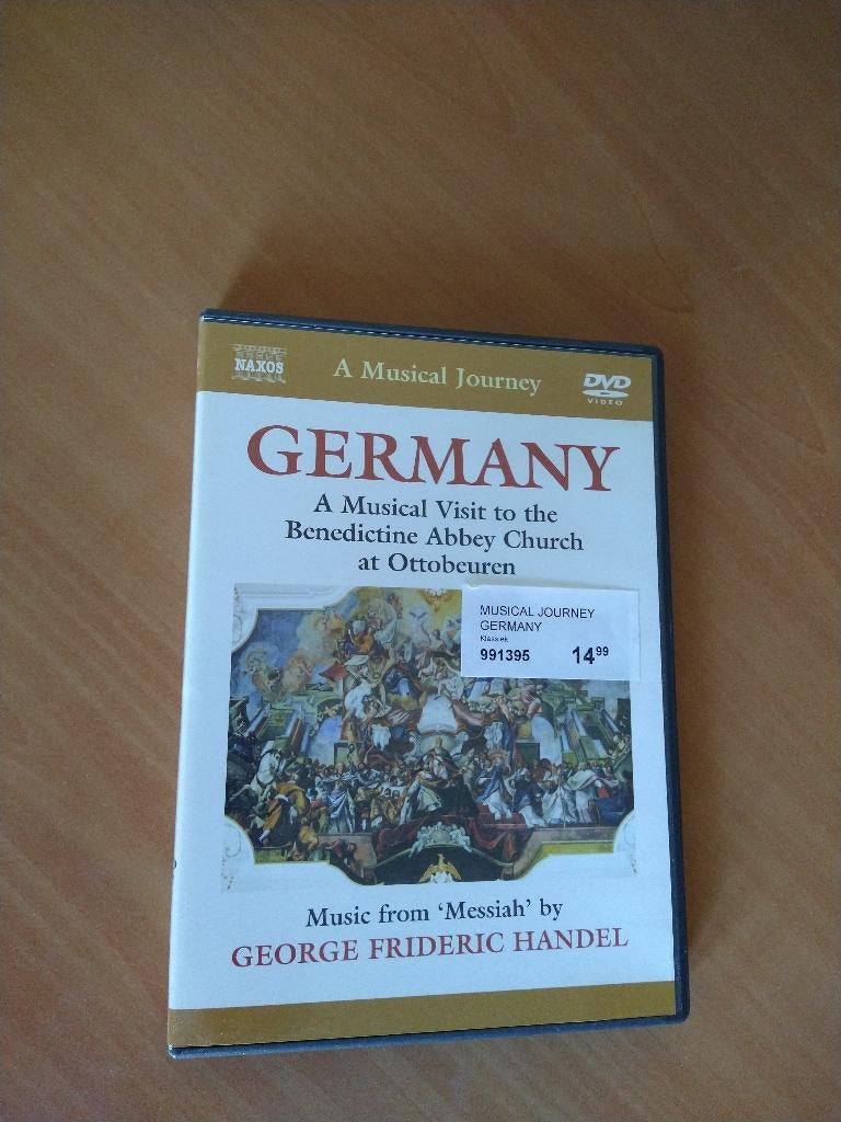 DVD Benedictine Abbey Church at Ottobeuren, Alle leeftijden, Ophalen of Verzenden, Zo goed als nieuw, Documentaire