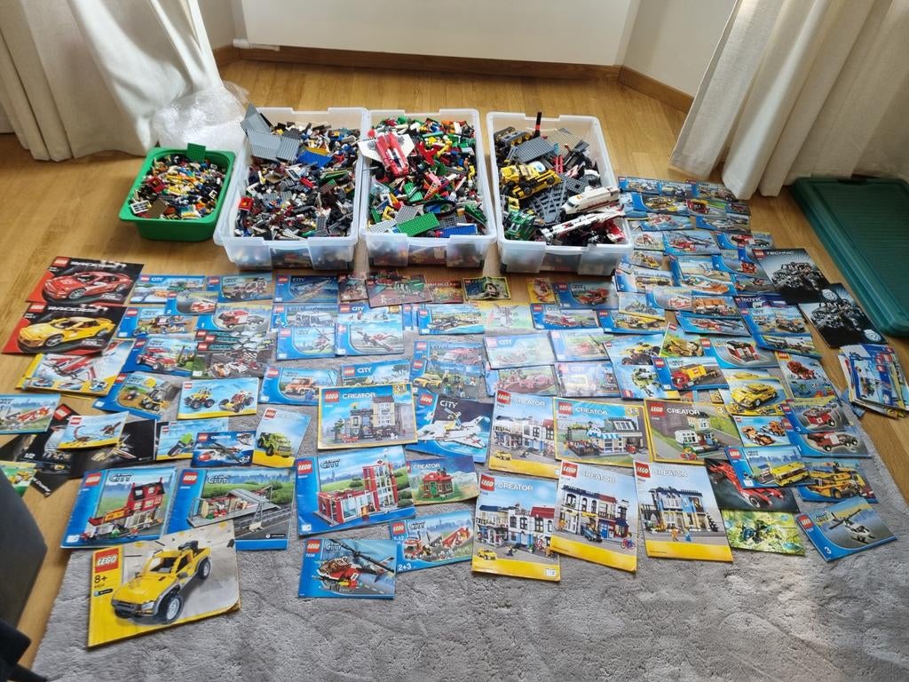 Grote partij lego. 3 rollerboxen vol., Kinderen en Baby's, Speelgoed | Duplo en Lego, Ophalen, Gebruikt, Lego, Overige typen