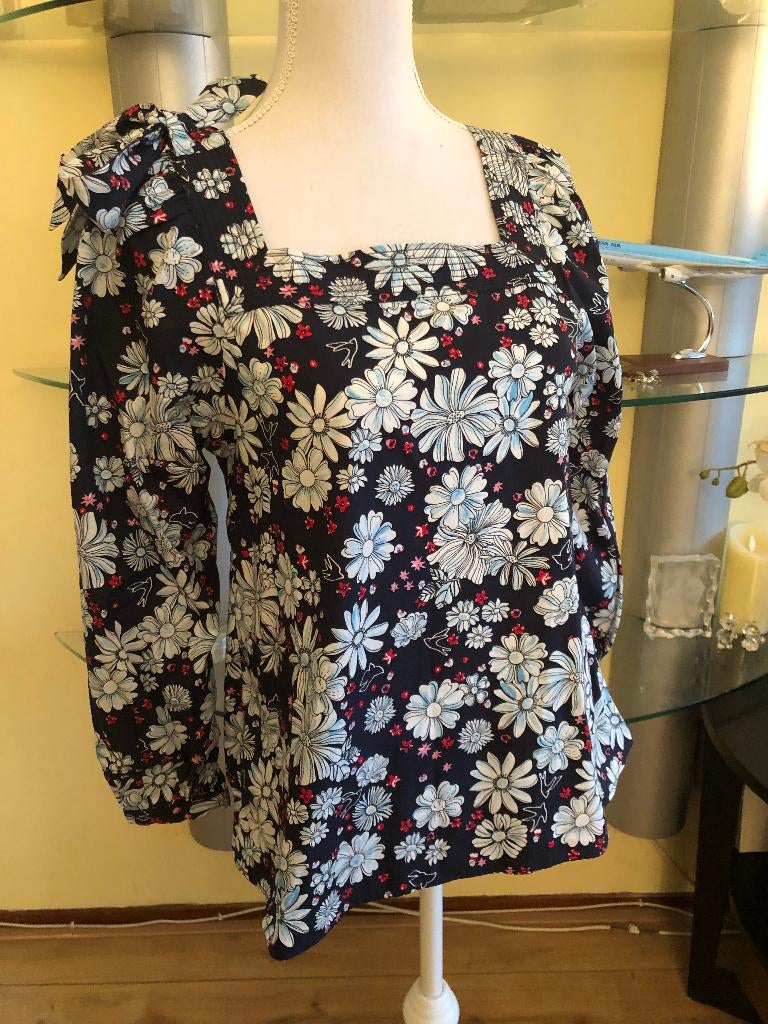 Blouse - Claudie Pierlot, Kleding | Dames, Verzenden, Zo goed als nieuw, Maat 36 (S), Lange mouw