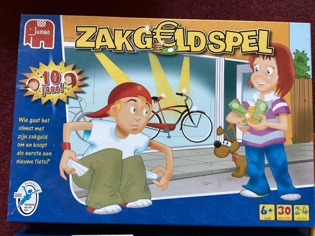 Zakgeld spel, Hobby en Vrije tijd, Gezelschapsspellen | Bordspellen, Ophalen of Verzenden, Zo goed als nieuw, Jumbo