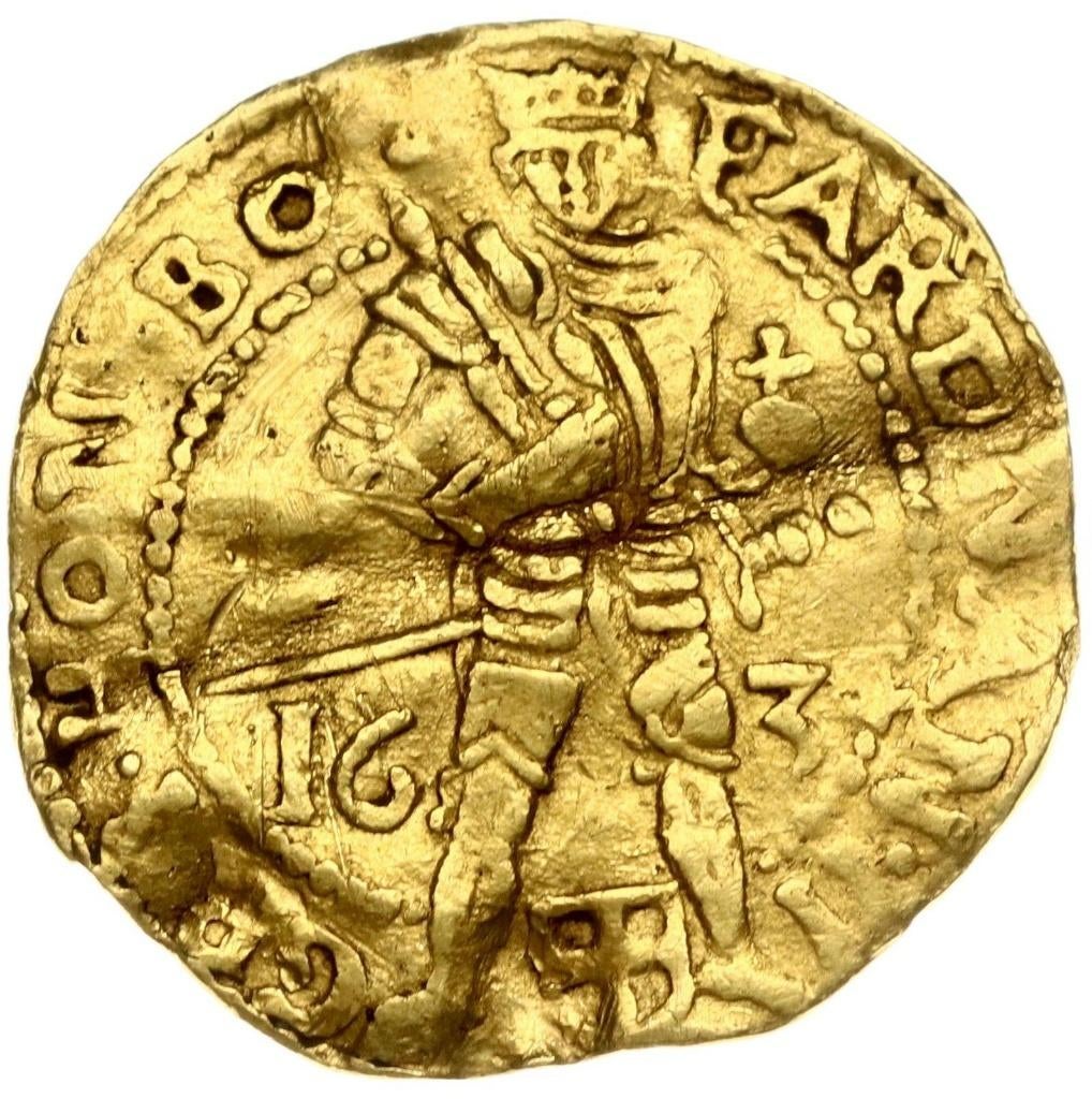 Nederland, Zwolle Ferdinand II. Dukaat 1634 type 1630-1638, Ophalen of Verzenden, Vóór koninkrijk, Overige waardes, Goud