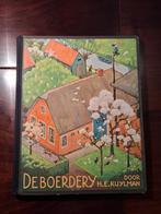Plaatjesalbum Verkade - De Boerderij (1936), Boeken, Ophalen of Verzenden, Gelezen, H.E. Kuylman, Plaatjesalbum