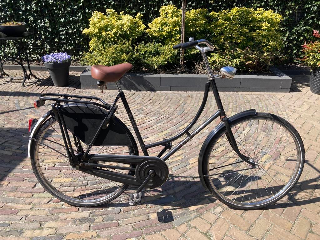 weduwe damesfiets, prijs 85 euro, Terugtraprem, Gebruikt, 56 cm of meer, Ophalen