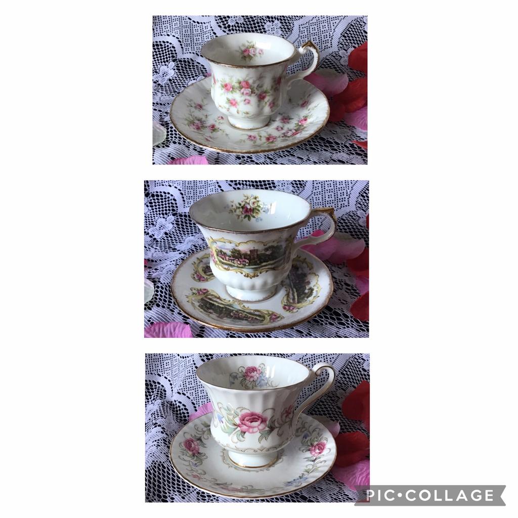 3 Kop en schotels Paragon England, Ophalen of Verzenden