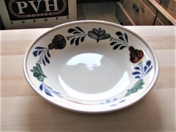 Boerenbont diamantschaal midden Boerenbond, Huis en Inrichting, Gebruikt, Ophalen of Verzenden, Schaal of Schalen, Aardewerk