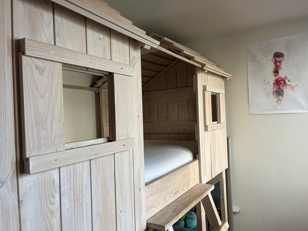 Kids factory hoogslaper boomhut, Kinderen en Baby's, Ophalen, Gebruikt, Hoogslaper