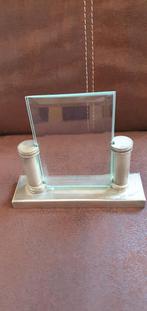 Vintage Tinnen Fotolijstje met Glas (15x10 cm), Ophalen of Verzenden