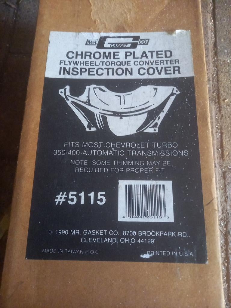 Chrome flywheel/torque converter/ voor chevrolet, Auto-onderdelen, Motor en Toebehoren, Chevrolet, Nieuw, Ophalen of Verzenden