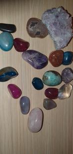 Trommelstenen en amethist, Sieraden, Tassen en Uiterlijk, Edelstenen, Ophalen of Verzenden, Zo goed als nieuw