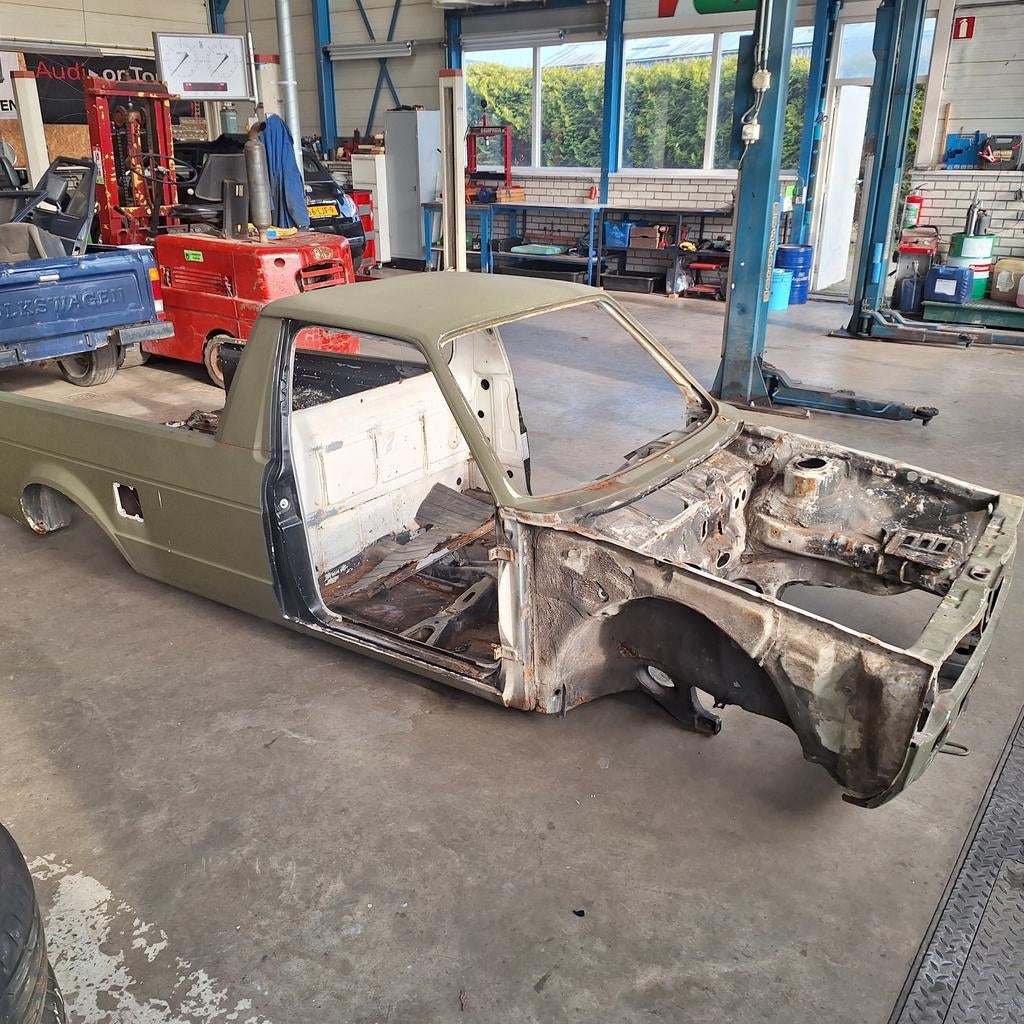 Voor slijpdelen caddy mk1, Ophalen, Voor, Bumper