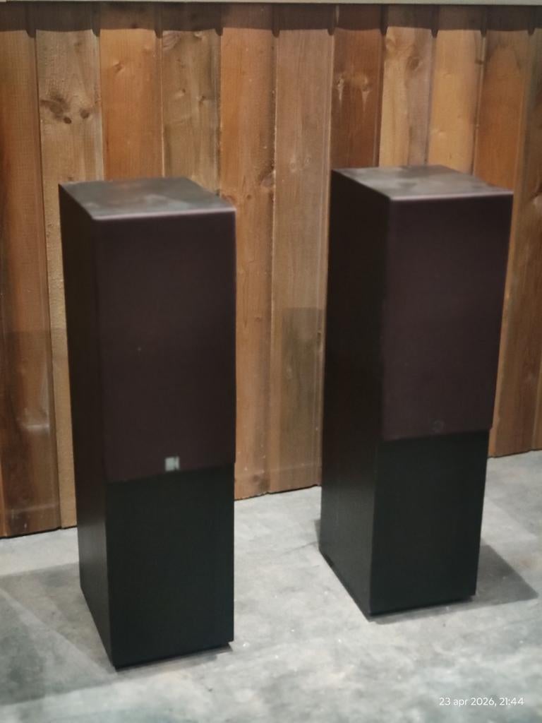 KEF C95 Vloerstaande Luidsprekers - 250W @ 4ohm, Audio, Tv en Foto, Luidsprekers, Front, Rear of Stereo speakers, 120 watt of meer