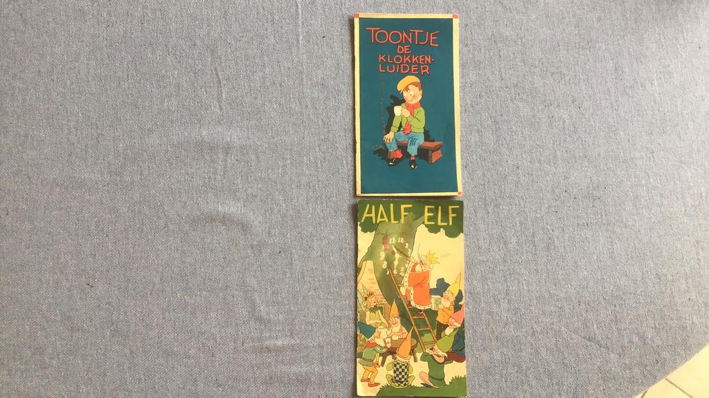 HALF  ELF BLOOKER TIJD LANG GELEDEN 2 FOLDERS WIE  WIL ZE ?, Verzamelen, Merken en Reclamevoorwerpen, Ophalen of Verzenden, Gebruikt
