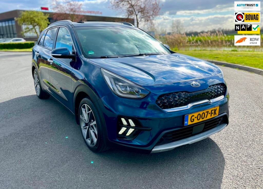 Kia Niro 1.6 GDi Hybrid ExecutiveLine Aut, Trekhaak, Open da, Auto's, Kia, Bedrijf, Te koop, Niro, ABS, Achteruitrijcamera, Adaptive Cruise Control