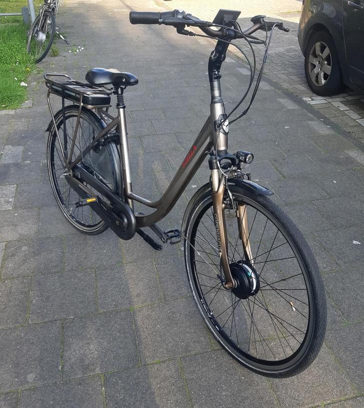 Stella Copenhague elektrische fiets., Fietsen en Brommers, Fietsen | Dames | Damesfietsen, Gebruikt, Overige merken, Ophalen