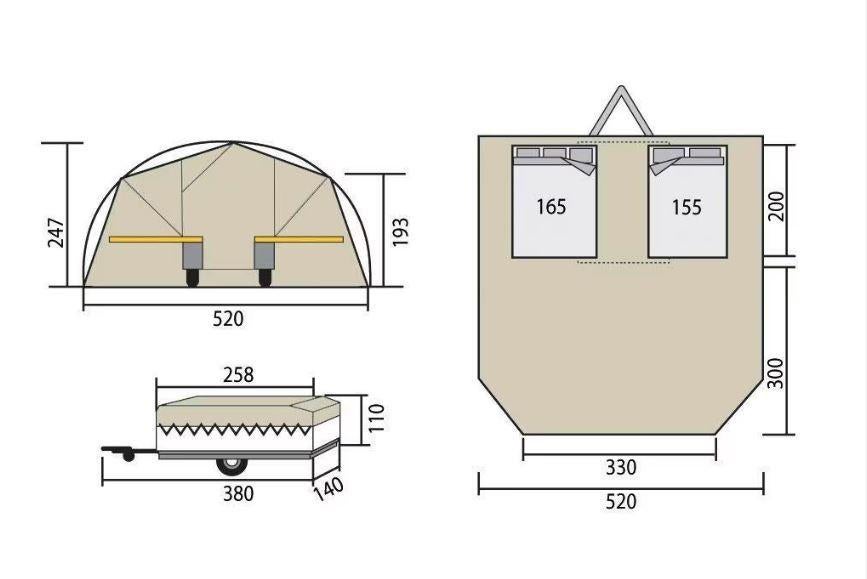 jamet dakota special, Ophalen, Beige, Meer dan 6, Jamet