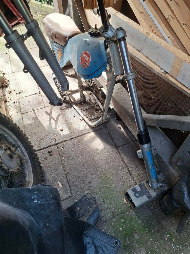 Bultaco trial motorframe jaren '60 - Overcompleet, Motoren, Ophalen of Verzenden