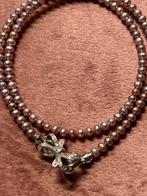 925 zilver edison parels, Verzenden, Zo goed als nieuw, Zilver