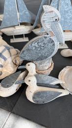 Woonaccessoires strandhuis - circa 20 items, Ophalen, Rond, Minder dan 50 cm, Minder dan 100 cm