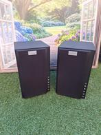Quadral Caerul speakers met wandsteun - 50/80 Watt, Audio, Tv en Foto, Luidsprekers, Gebruikt, 60 tot 120 watt, Front, Rear of Stereo speakers