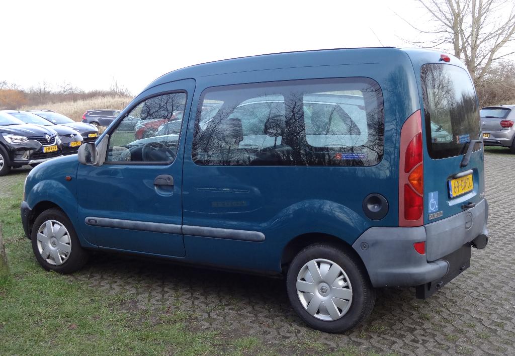 Renault Kangoo 1.4 rolstoelauto IS VERKOCHT!!!, 4 cilinders, Origineel Nederlands, Handgeschakeld, Particulier