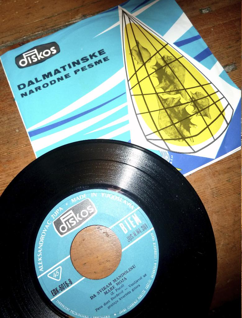 single EP DALAMTINSKE jos vise te volim 1962, Ophalen of Verzenden, Gebruikt, Pop, EP