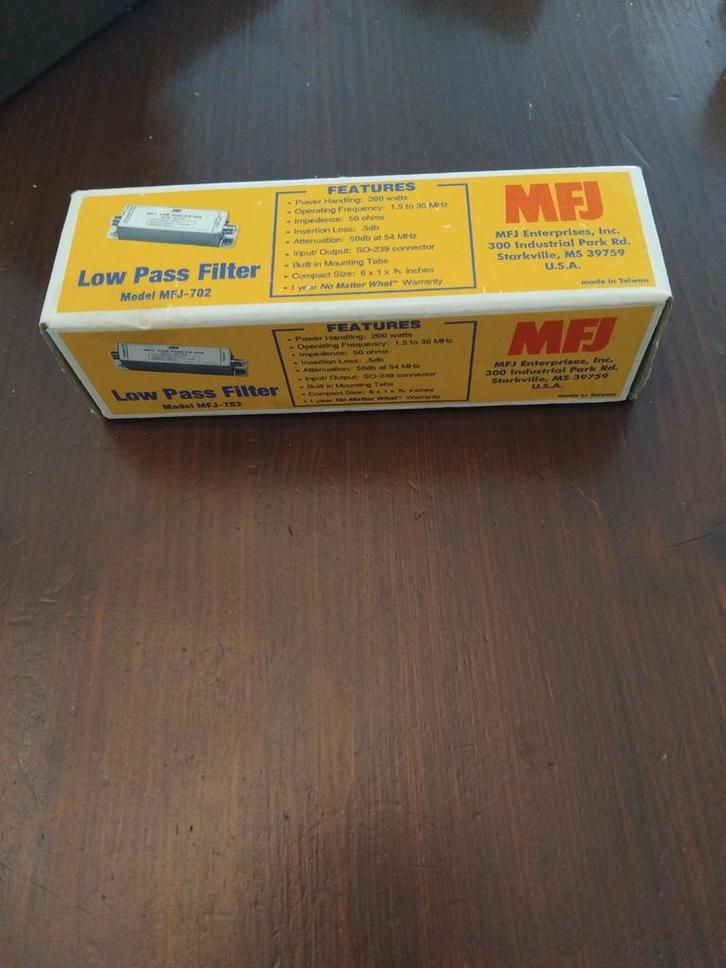 Low pass filter, Telecommunicatie, Zenders en Ontvangers, Nieuw, Ophalen of Verzenden