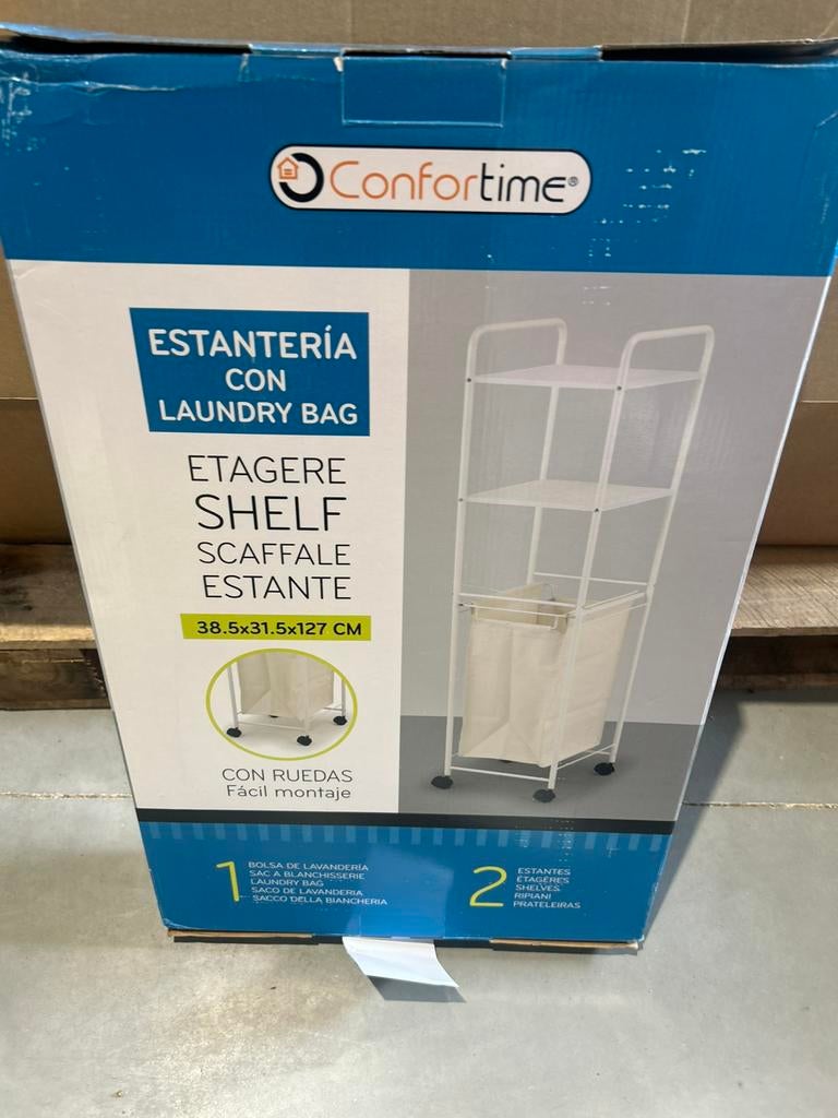 Nieuw badkamer rek/ handdoeken rek / wasmand, Huis en Inrichting, Badkamer | Badkamermeubels, Ophalen of Verzenden, Zo goed als nieuw