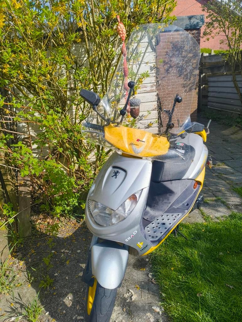 Peugeot Vivacity – Goed rijdende scooter – 55.000 km, Ophalen, Tweetakt, Gebruikt, Vivacity