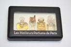Set Les meilleurs parfums de Paris 4 mini Nieuw, OVP, Verzenden, Nieuw, Miniatuur, Gevuld