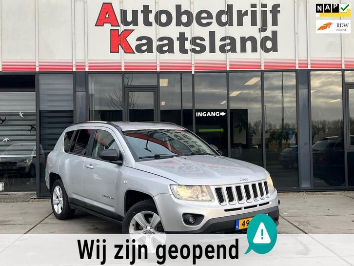 Jeep Compass 2.0 Sport - Clima - Cruise - 2012!, Auto's, Jeep, Bedrijf, Te koop, Compass, ABS, Airbags, Airconditioning, Boordcomputer