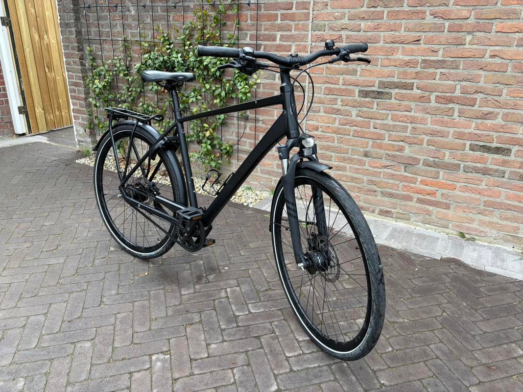 Kalkhoff Endeavour | Belt drive | Framemaat 55 | nette staat, Fietsen en Brommers, Versnellingen, Zo goed als nieuw, Schijfrem
