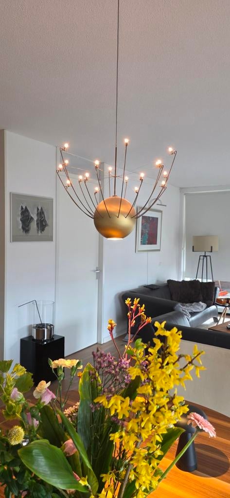 Quasar Ork Grande hanglamp – design (Jan Pauwels) origineel, Huis en Inrichting, Lampen | Hanglampen, Ophalen, Zo goed als nieuw