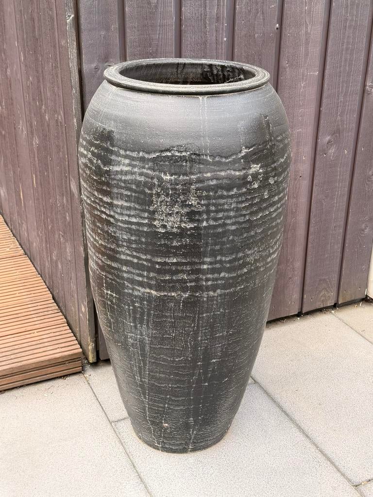 Grote vaas, Ophalen, Rond, Zo goed als nieuw, Minder dan 25 cm