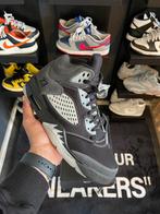 Nike Air Jordan 5 Retro Anthracite 42,5 DS, Kleding | Heren, Schoenen, Zwart, Nieuw, Ophalen of Verzenden, Sneakers of Gympen