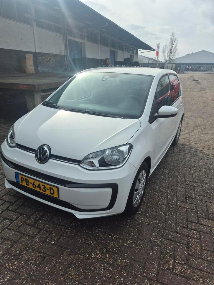 Volkswagen UP! 1.0 2017 Wit 5Drs, Airco, Nwe apk,, Auto's, Volkswagen, ABS, Airbags, Airconditioning, Alarm, Bluetooth, Boordcomputer