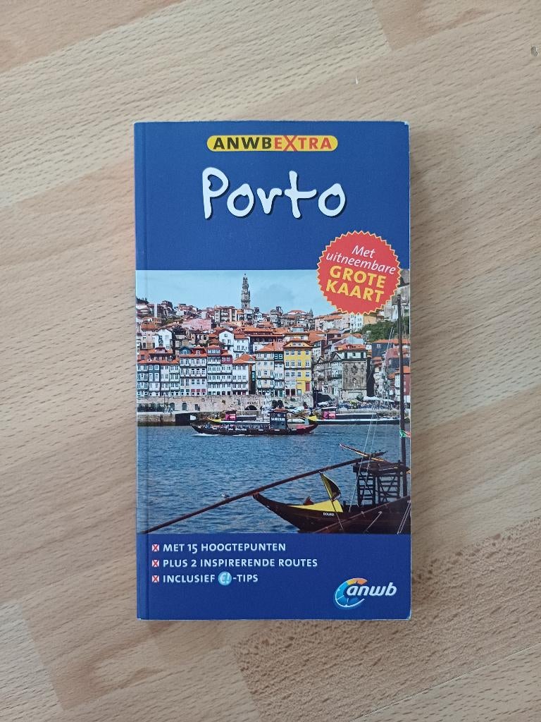 Reisgids ANWB extra Porto, Boeken, ANWB, Europa, Ophalen of Verzenden, Zo goed als nieuw