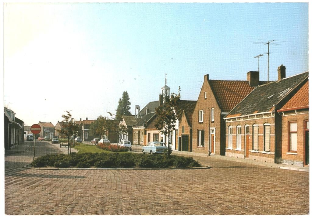 993243 Bruinisse 681 Zeeland Deestraat Gelopen met zegel