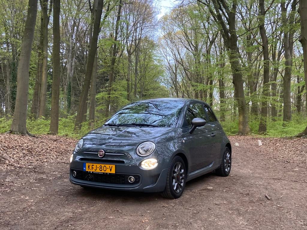Fiat 500 0.9 Sport | 1e eig | dealer onderhouden | topstaat, Auto's, Fiat, Voorwielaandrijving, Zwart, 905 kg, Leder