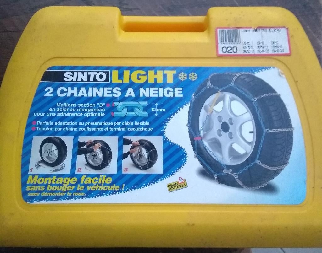 Sinto; type Light 020 Sneeuwkettingen 12mm schakel; ongebr, Auto diversen, Sneeuwkettingen, Ophalen, Zo goed als nieuw