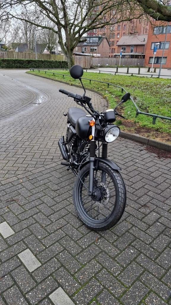 Hanway Raw 50 zwart, Ophalen, Hanway Raw 50, Zo goed als nieuw, 4 versnellingen
